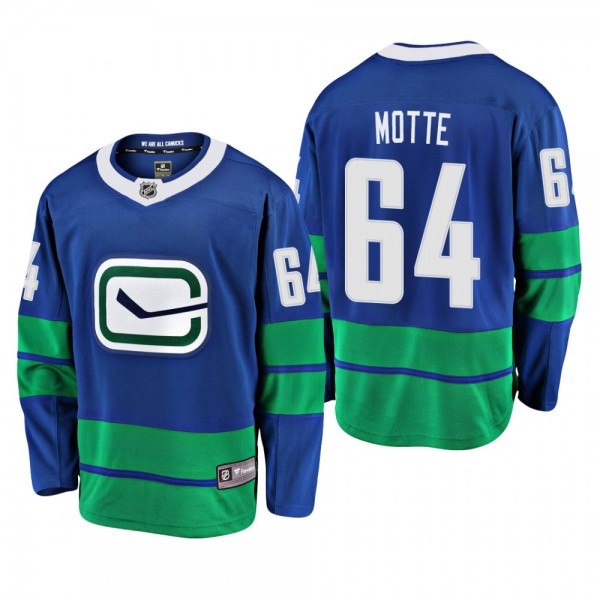 Tyler Motte Alternate Breakaway Player Royal Vanco...