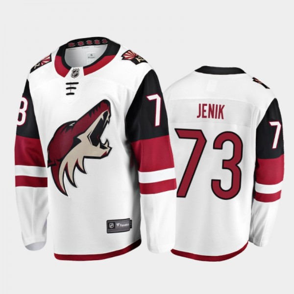 Jan Jenik Away Arizona Coyotes Jersey 2021 Season White