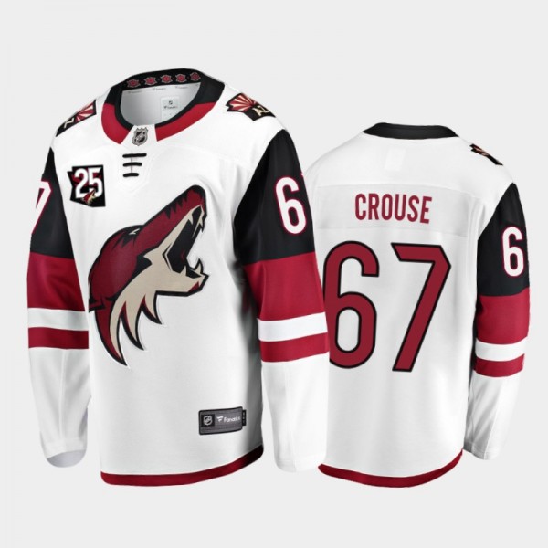 Lawson Crouse 25th Anniversary Coyotes Jersey Away...
