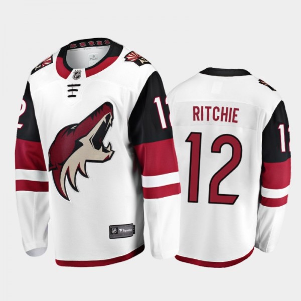 Nick Ritchie Coyotes 2022 Away Jersey White