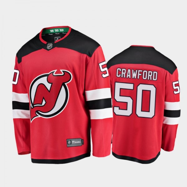 Corey Crawford Home New Jersey Devils Jersey 2021 ...