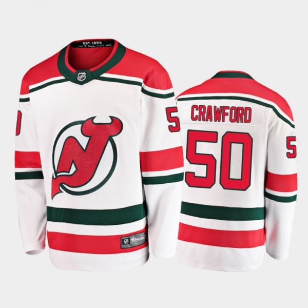 Corey Crawford Alternate New Jersey Devils Jersey ...