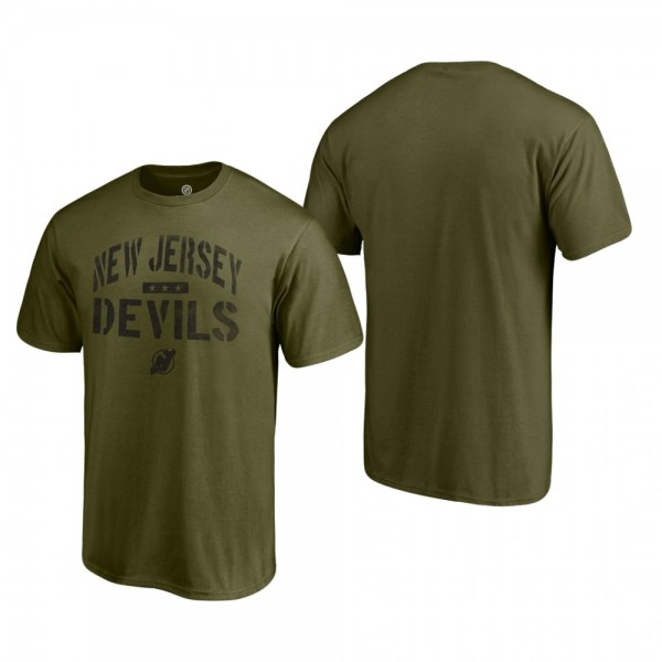 New Jersey Devils Camouflage Collection Green Jung...