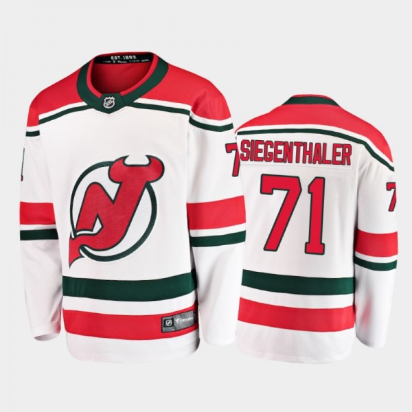 Jonas Siegenthaler Alternate New Jersey Devils Jer...