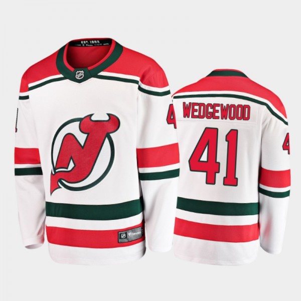 Scott Wedgewood Alternate New Jersey Devils Jersey...