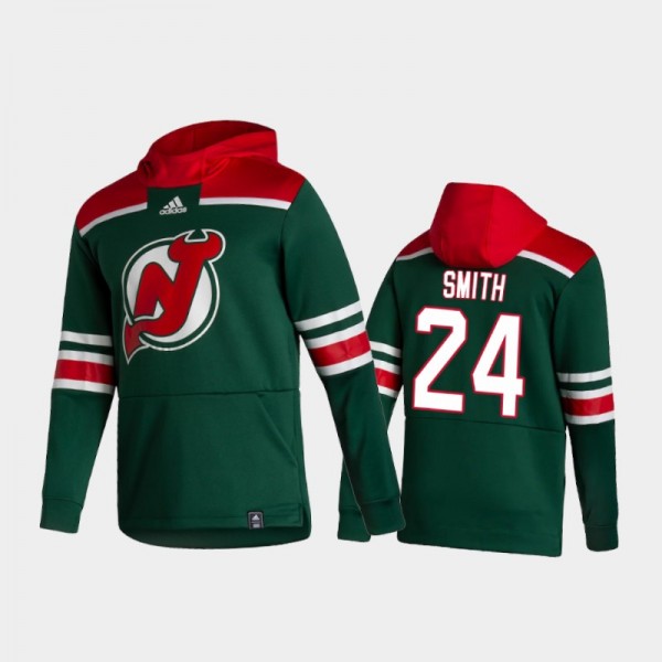 Ty Smith 2021 Reverse Retro Green Devils Hoodie Sp...