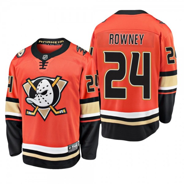 Carter Rowney Alternate Breakaway Player Orange An...