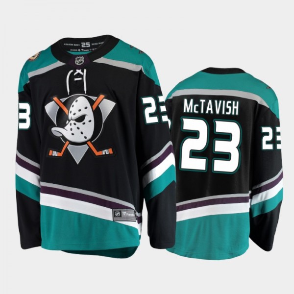 Mason McTavish Alternate Ducks Jersey 2021 NHL Dra...