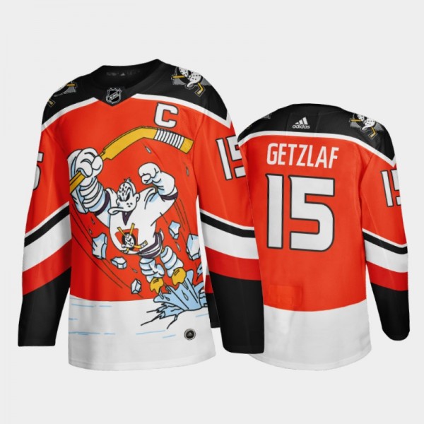 Ryan Getzlaf 2021 Reverse Retro Anaheim Ducks Jers...