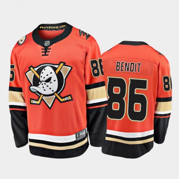 Simon Benoit Alternate Anaheim Ducks Jersey 2021 S...