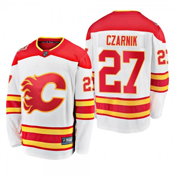Calgary Flames Austin Czarnik 2019 Heritage Classi...