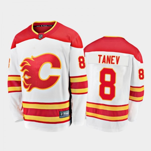 Chris Tanev Away Calgary Flames Jersey 2021 Season...