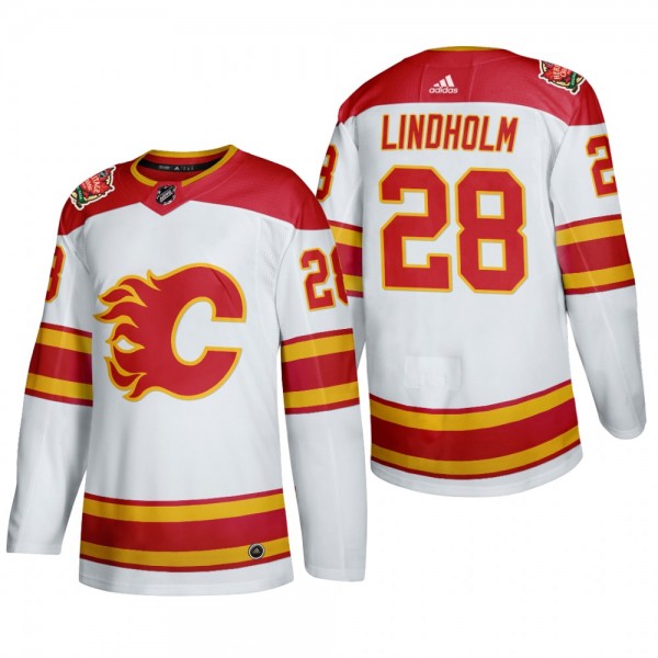 Calgary Flames Elias Lindholm 2019 Heritage Classi...