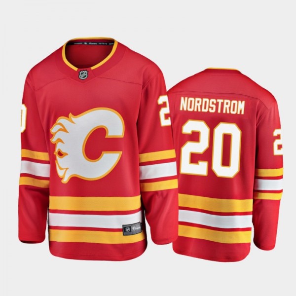 Joakim Nordstrom Alternate Calgary Flames Jersey 2021 Season Breakaway Player Red