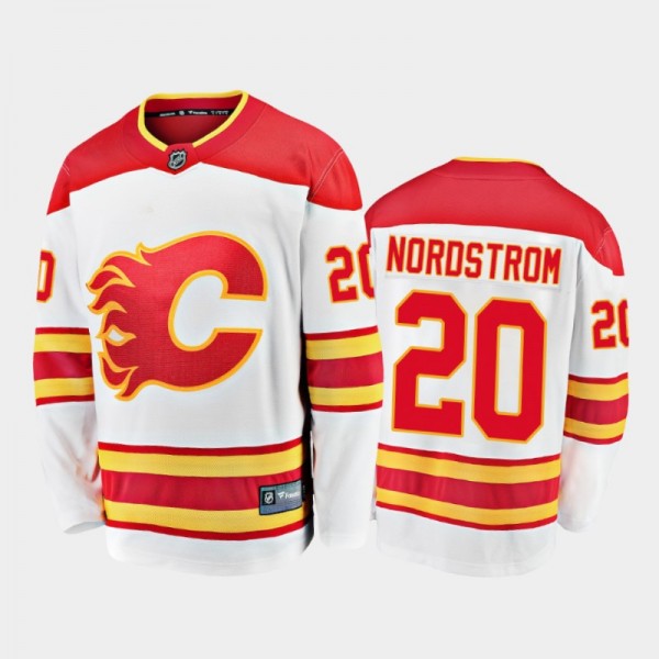 Joakim Nordstrom Away Calgary Flames Jersey 2021 S...