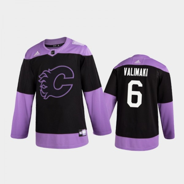 Juuso Valimaki 2020 Hockey Fights Cancer Jersey Ca...