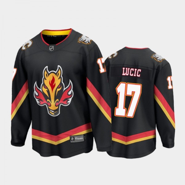 Milan Lucic Special Edition Calgary Flames Jersey ...