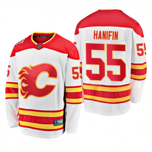 Calgary Flames Noah Hanifin 2019 Heritage Classic ...