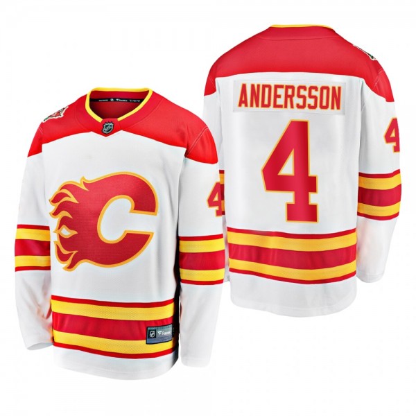 Calgary Flames Rasmus Andersson 2019 Heritage Clas...