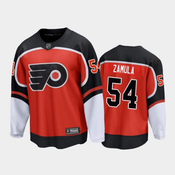 Egor Zamula Reverse Retro Philadelphia Flyers Jers...