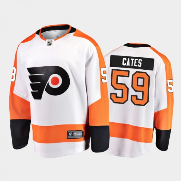 Jackson Cates Away Philadelphia Flyers Jersey Play...