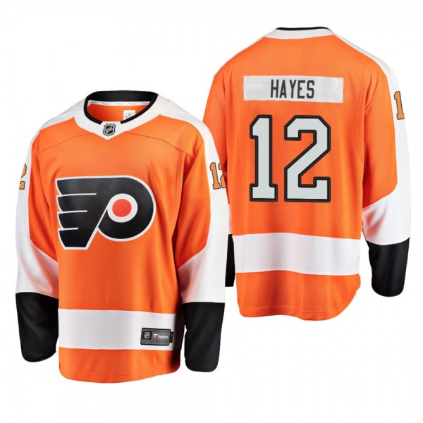 Philadelphia Flyers Kevin Hayes Home Orange Breaka...