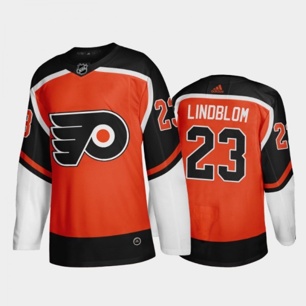 Oskar Lindblom 2021 Reverse Retro Philadelphia Flyers Jersey Fourth Authentic - Orange