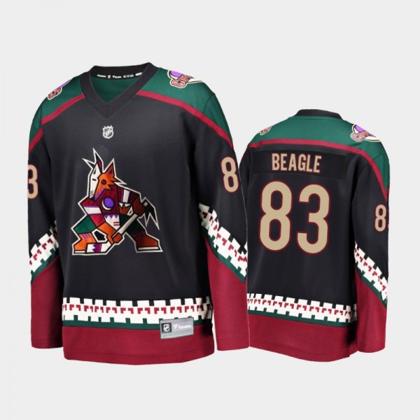 Jay Beagle Throwback Kachina Arizona Coyotes Jerse...