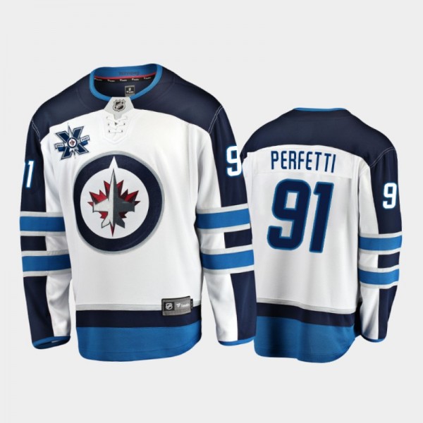 Cole Perfetti 2020 NHL Draft Winnipeg Jets Jersey ...