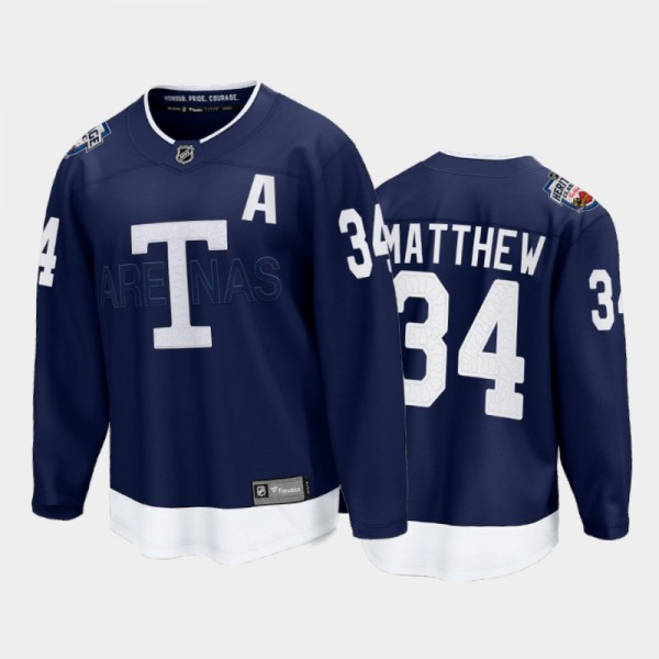 Maple Leafs Jersey Auston Matthews 2022 Heritage C...