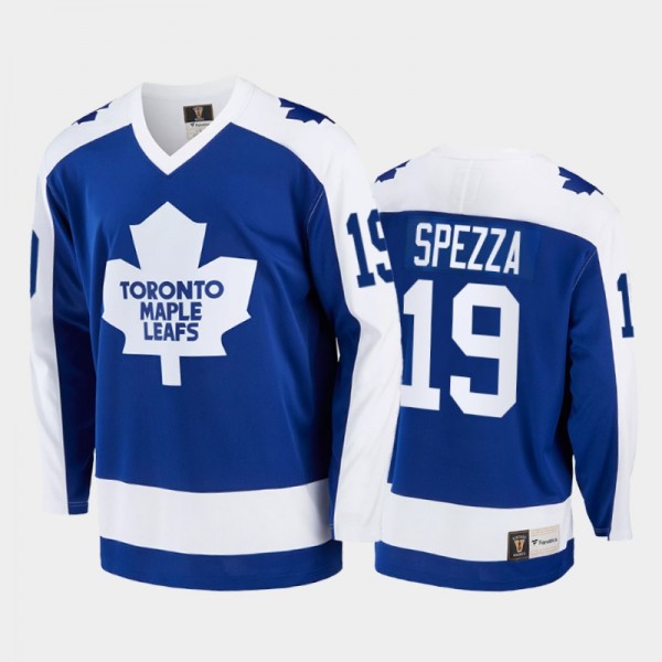 Jason Spezza Toronto Maple Leafs Blue Jersey Vinta...