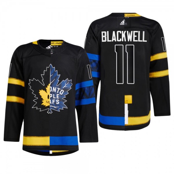 Men Toronto Maple Leafs Colin Blackwell #11 Split ...