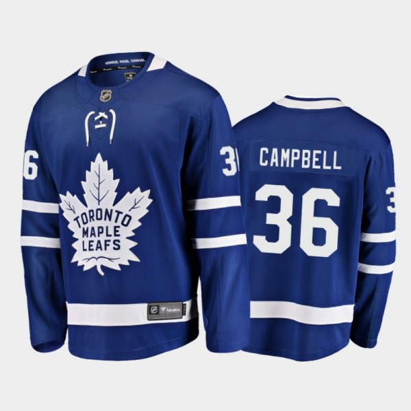Jack Campbell Home Toronto Maple Leafs Jersey 2021...