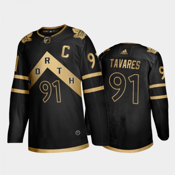 Maple Leafs John Tavares OVO Raptors Jersey Black