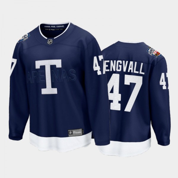 Maple Leafs Jersey Pierre Engvall 2022 Heritage Cl...
