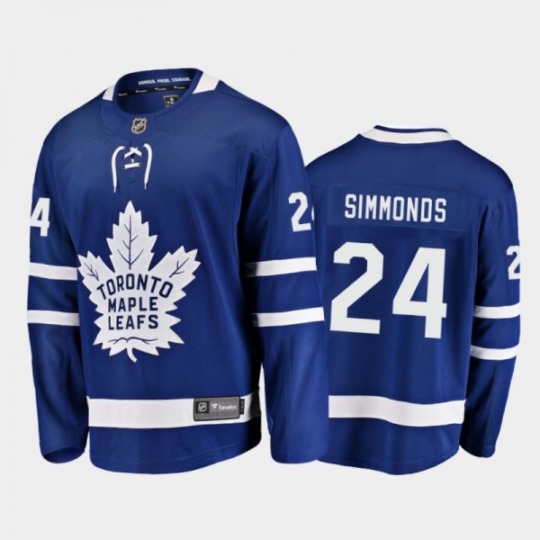 Wayne Simmonds Home Toronto Maple Leafs Jersey 202...