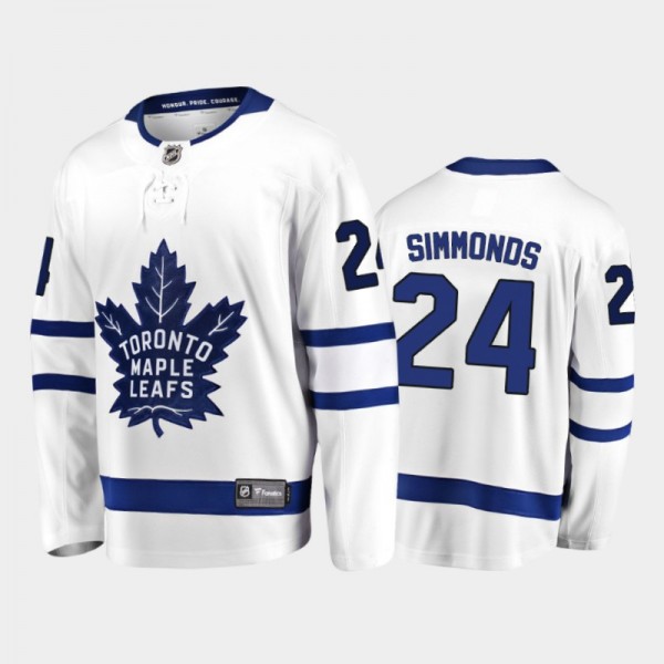 Wayne Simmonds Away Toronto Maple Leafs Jersey 202...