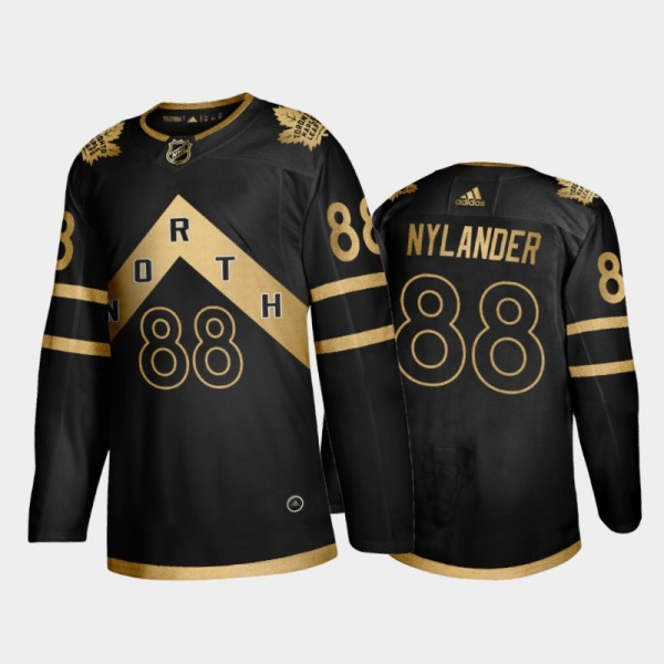 Maple Leafs William Nylander OVO Raptors Jersey Bl...