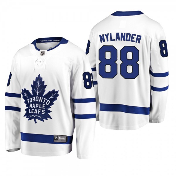 Toronto Maple Leafs William Nylander Away White Je...
