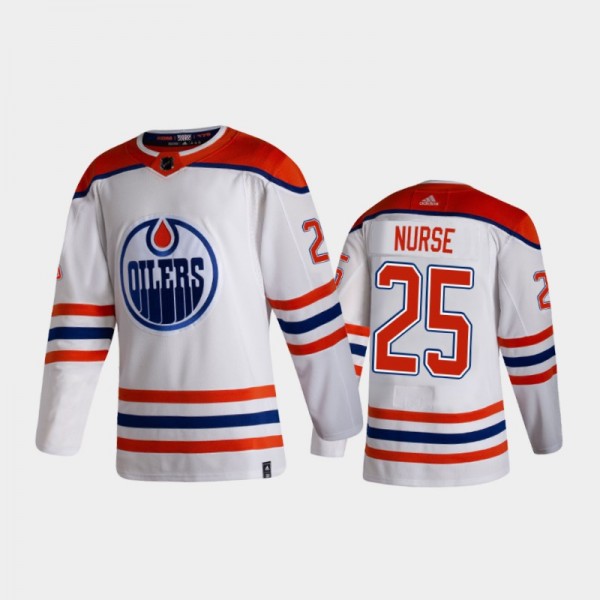 Darnell Nurse Reverse Retro Edmonton Oilers 2020-2...