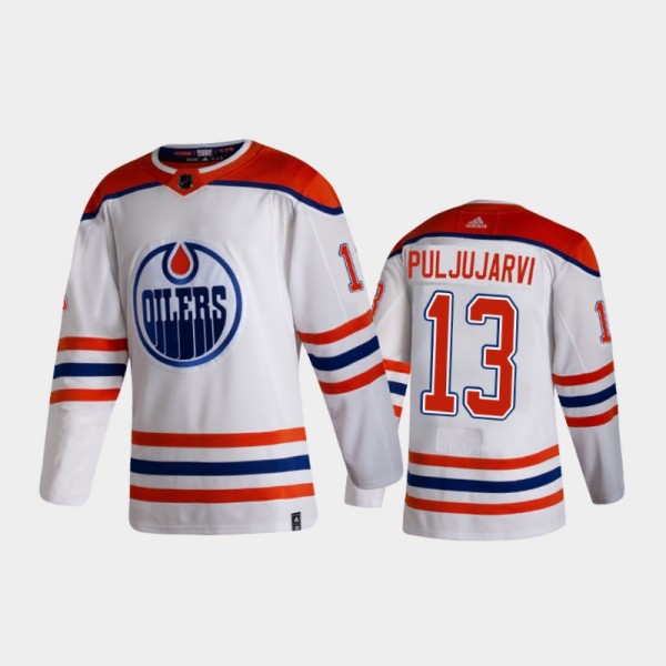 Jesse Puljujarvi Reverse Retro Edmonton Oilers 202...