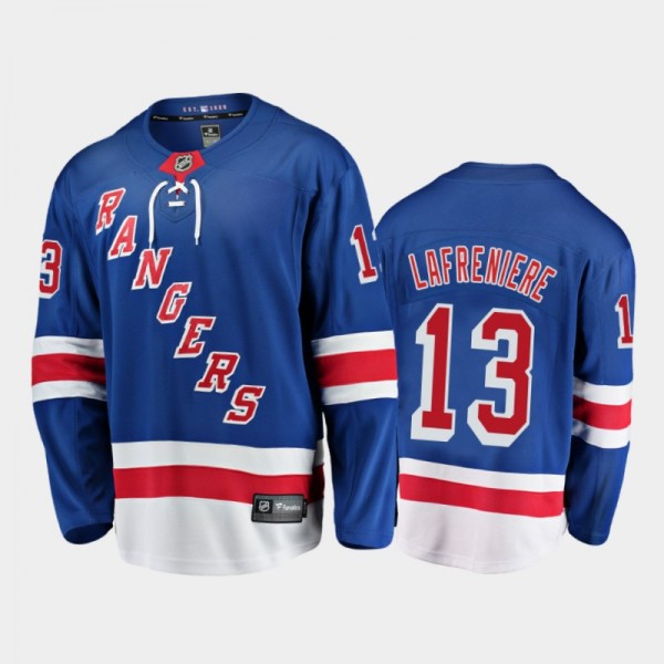 Alexis Lafreniere Home New York Rangers Jersey 202...