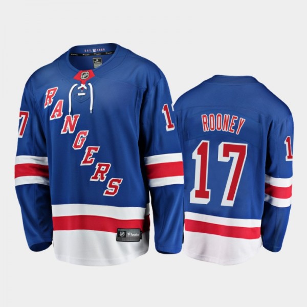 Kevin Rooney Home New York Rangers Jersey 2021 Sea...