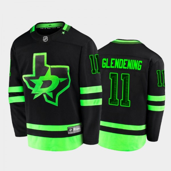 Luke Glendening Alternate Dallas Stars Jersey Play...