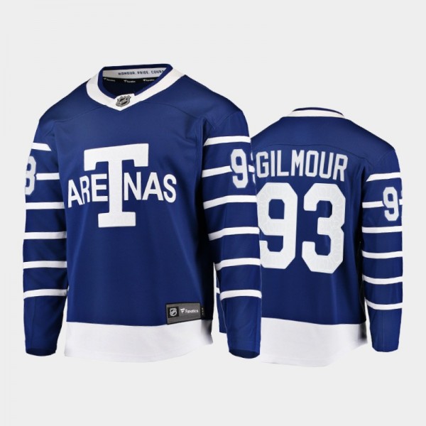 Doug Gilmour Toronto Maple Leafs Blue Jersey Team ...