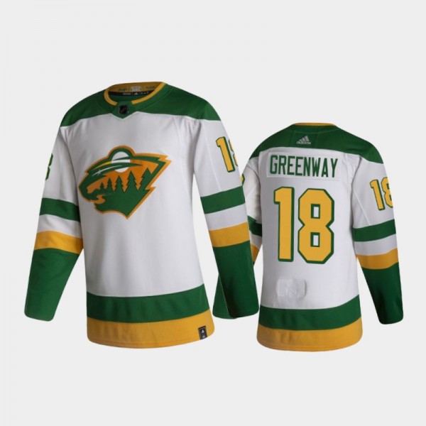 Jordan Greenway Reverse Retro Minnesota Wild 2020-...