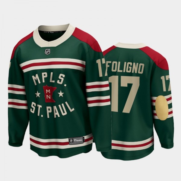 Marcus Foligno 2022 Winter Classic Minnesota Wild ...