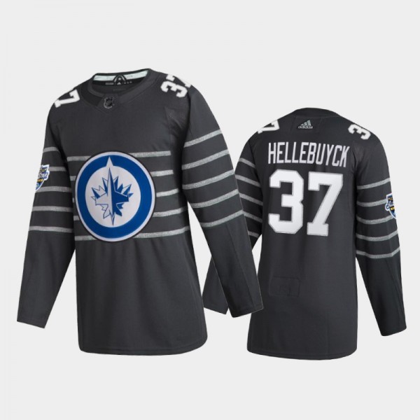 Connor Hellebuyck Winnipeg Jets 2020 NHL All-Star Game Authentic Gray Jersey