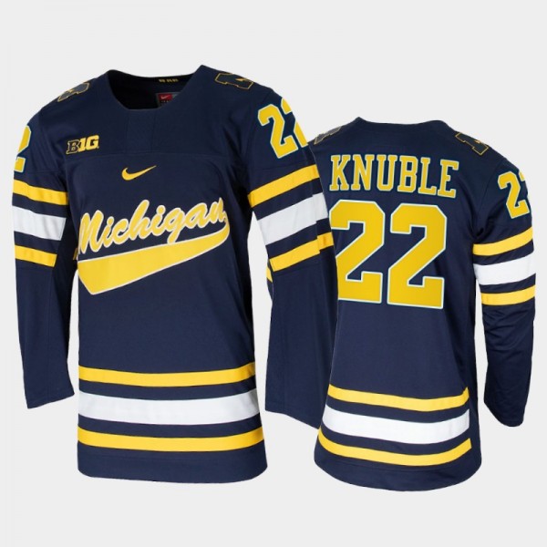 Mike Knuble College Hockey Michigan Wolverines Jer...