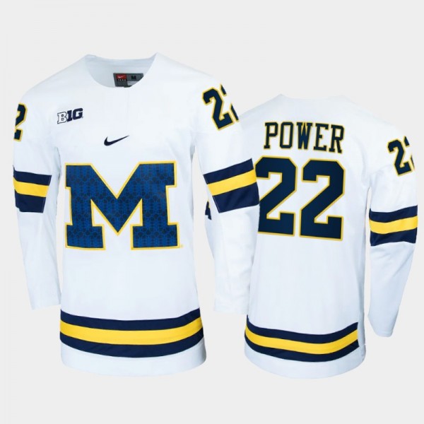 Owen Power College Hockey Michigan Wolverines Jers...